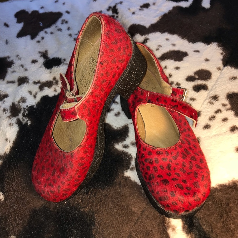 ‼️UNDERGROUND UK PONYHAIR MARY JANES🌶